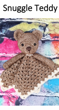 Pink Tomato Crochet - Josephine Laurin - Snuggle Teddy