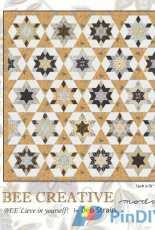 Bee Creative Quilt by Deb Strain for Moda Fabrics-Free