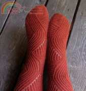 Magic Mirror Socks by Jeannie Cartmel