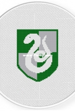Daily Cross Stitch - Wizard House Crest 2