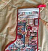 Finished Christmas Stocking