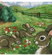 Bunnies in the Meadow