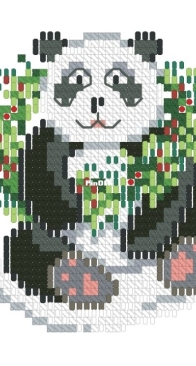 Mill Hill MH18-4304 Holiday Panda XSD