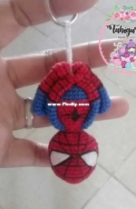 Fabigurumis - Spiderman keychain - Spanish