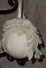 Fabric and felt ball