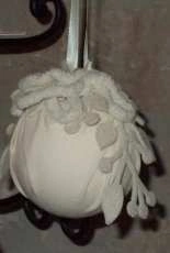 Fabric and felt ball