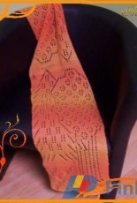 Waldpassage/Woodland Path Scarf  by Vera Kaltenecker -Eng-Free