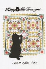 Kitty & Me Designs by Pam Kellogg - Cats and Quilts - June