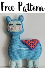 3am Grace Designs - Donna Vasquez Beavers and Michaelene Nelson - Llama Kawaii Cuddler - Free