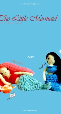Butter Bear Made - Butterbearmade - Ahmaymet - May Ahmaymet - The Little Mermaid