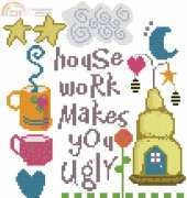Sisters and Best Friends Housework Makes you Ugly PCS