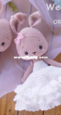 Amigurumi by Orange - Orange Amigurumi - Namsom Pan - Saovalux Asaman - Wedding Bunny - German - Translated