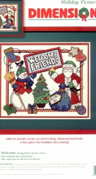 Dimensions - 8502 Whimsical Welcome XSD