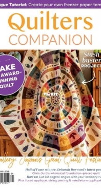 Quilters Companion Issue 103  May/June 2020