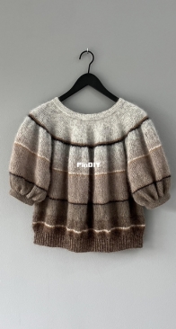 Fluffy Me Blouse by Kirsten Nørgaard - NORgardknitters
