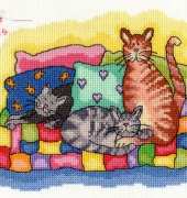 Bothy Threads XLOC1  Love Cats 1  XSD