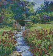 Cross Stitch  Collectibles - Dark Lilac
