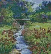 Cross Stitch  Collectibles - Dark Lilac