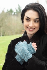 Port Orchard Mitts by Sheila Joynes-Free