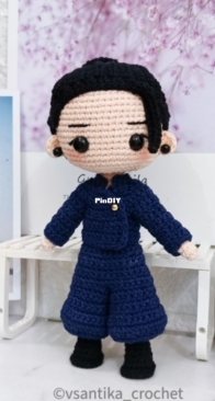 Vsantika crochet - Geto Suguru pattern - English