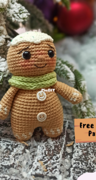 Toys by Valerie - Valerie Burova - Gingerbread Man - Free