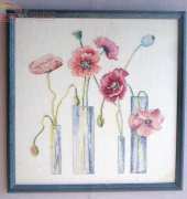 DMC XC0824 Pastel Poppies