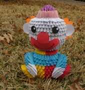3D Origami Clown