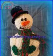 Trifles n Treasures - Tera Kulling - Snowman Topper Hat and Stuffie
