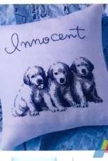 Cross Stitch Corner 090 - Innocent Dogs