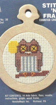 Needle Magic Inc. - Stitch N Frame 38 - Owl