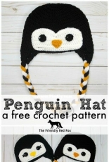 The Friendly Red Fox - Kali Dahle - Little Penguin hat - Free