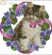 Ellen Maurer Stroh EMS 056 - flowercat Pauline