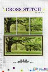 Cross Stitch Woodland Scenery