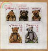 Marie Coeur-Margot 4196 - Timbres ours PCS