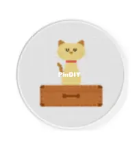 Daily Cross Stitch - Travel Cat