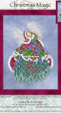 Joan Elliott Design JE280 - Christmas Magic by Joan Elliott