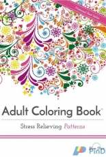 Adult Coloring Book-Stress Relieving Patterns
