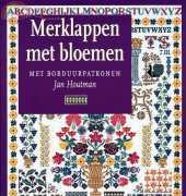 Jan Houtman Designs - Merklap De Tuin - Garden Sampler from Merklappen met bloemen