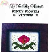 By The Bay Needleart BTBN - Funky Flowers Victoria