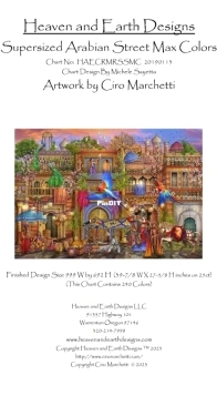 HAED - HAECRMRSSMC 20190113 - Supersized Arabian Street Max Colors by Ciro Marchetti SAGA
