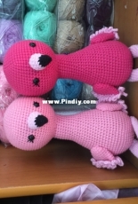 Bunniesandyarn - flamingo