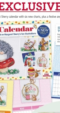 Margaret Sherry 2026 Calendar from The World of Cross Stitching 365