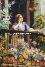 Bozenka 1001 - Girl on the Balcony
