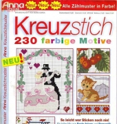 Anna-Kreuzstich- E698- 230 farbige Motive