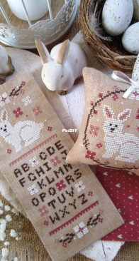 The Little Stitcher -  Little Spring Rabbit