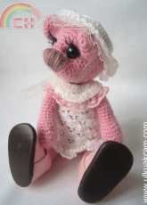 Denizmum - Ülkü Akçam - 5 Ways Jointed Mohair Teddy Bear