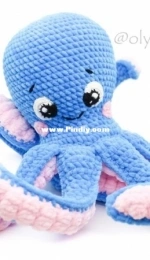 Olya Usolya Amigurumi - Olya Usoltseva - Ostin the Octopus - Russian