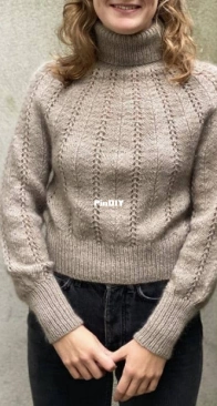 Fern Sweater by Pernille Larsen - Knitting for Olive