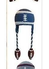 Briabby HandMade -  Joni Memmott -  Football Beanie of Awesomeness