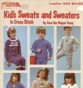 Leisure Arts 433 - Kids Sweats and Sweaters